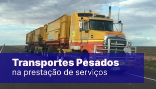 Transportes Pesados na prestação de serviços